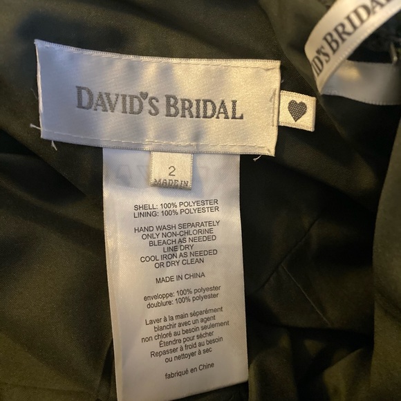 David’s Bridal Formal Dress - Picture 11 of 12